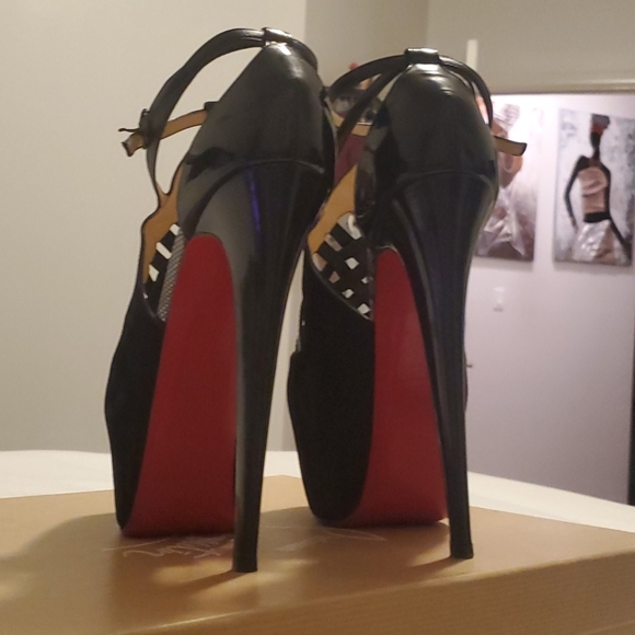 Carlota  160 veau vel/patent  authentic CL 38.5 - Picture 5 of 16